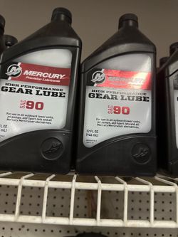Mercury High performance Gear lube