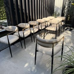 Arhaus Jagger Dining Chair Dupes - Free Delivery ✅ Arhaus Inspired Dining Chair
