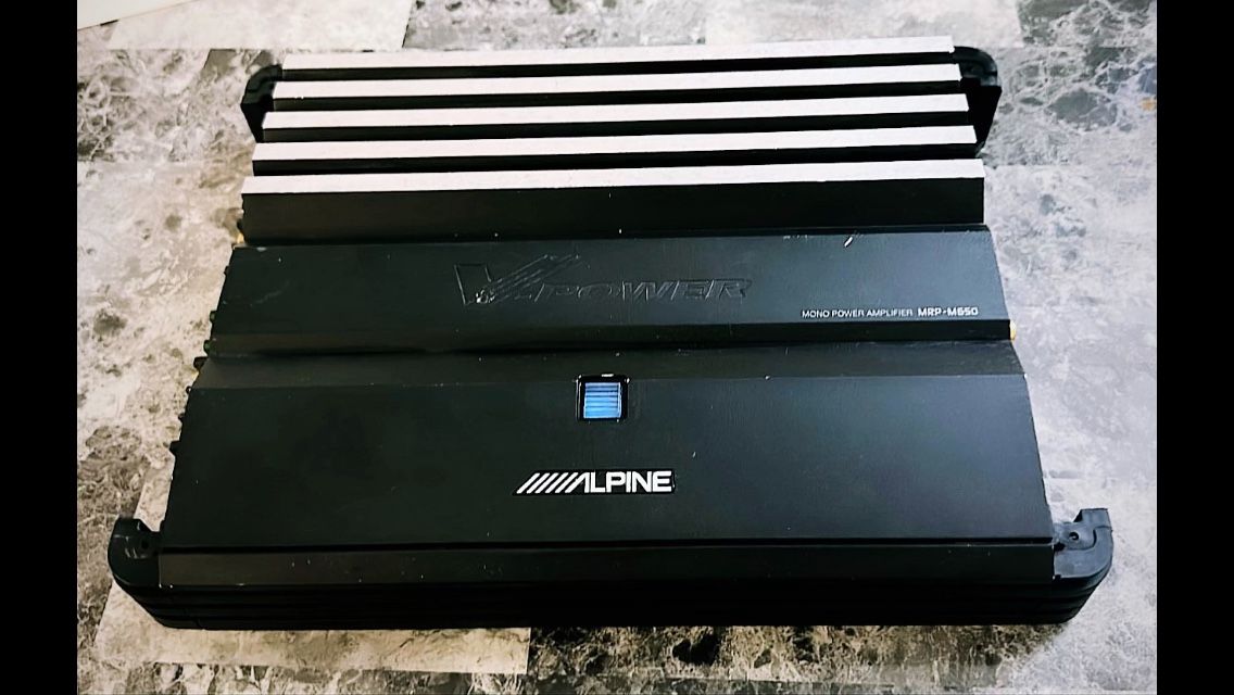 ALPINE MRPM650 Mono Power Amplifier for Sale in Newport Beach, CA