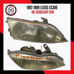 1997 To 1999 LEXUS ES300  RH HEADLIGHT 
