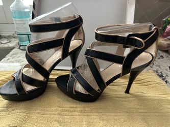 Shoes - Nine West - INEEDO black leather high heels
