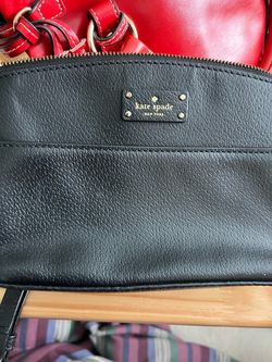 Kate Spade New York Black Leather Crossbody Bag