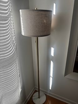 New lamp - gold and marble like finish
