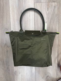 Longchamp Le Pliage Green Tote Bag