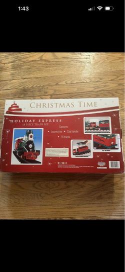Holiday Express Christmas Train Set 18 Piece. Brand new