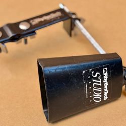 Rhythm Tech Studio Series Cowbell w/ Holder Percussion For Drum Set