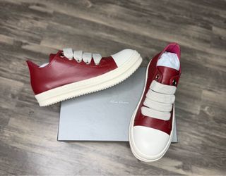 Brand New Rick Owen’s Sneakers With Box And Shopping Pack