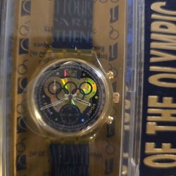 SWATCH SCZ101 ORIGINAL PACKAGE 1(contact info removed) 100 YEARS OF THE OLYMPIC MOVEMENT SWISS