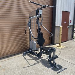 Precor S3.15 Commercial Multi Gym/ Home Gym- Lat Pull Down, Ab Crunch, Seated Row, Chest Press, Leg Extension, Glute, Bicep, Tricep