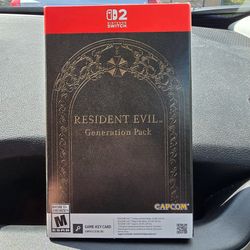 Pack Nintendo switch 2 Resident Evil
