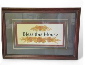 ‘Bless this House’ Portrait Frame