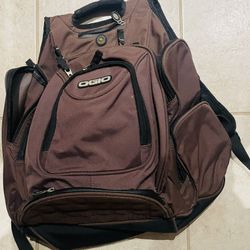 OGIO Metro Backpack Laptop Bag Padded Carbon Side Pockets Trave
