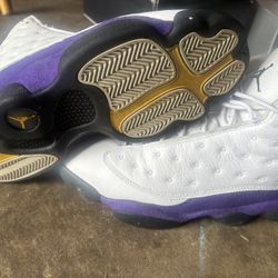 Lakers 13s Jordan 10.5