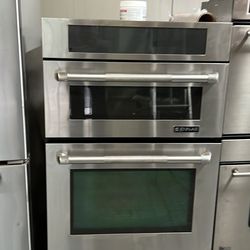 Jenn Air 30”Wide Microwave Oven Combo Stainless Steel 