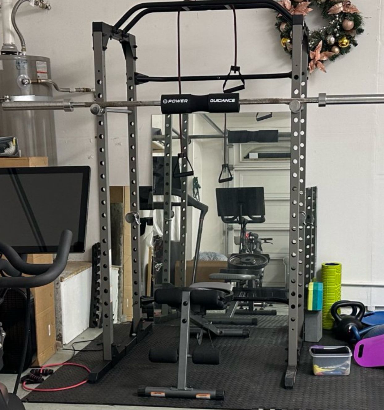 Half rack, Olympic barbell