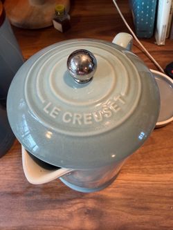 Le Creuset french press sea salt