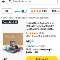 Dish Drying Stone Mat