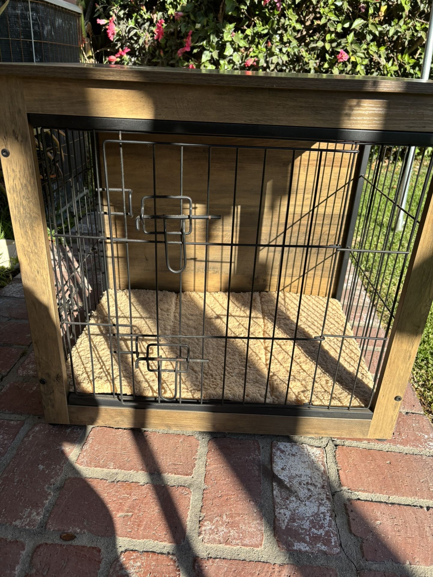 Wooden Dog Crate