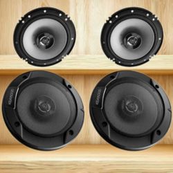 2x Pairs Of Kenwood 6½" Speakers