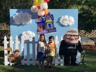 Disney Up Movie Theme Backdrop 