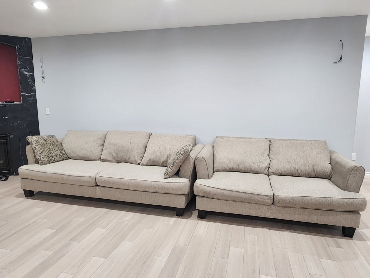 Two Sofas