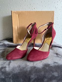 Michael Kors Suede Ankle Strap Heels
