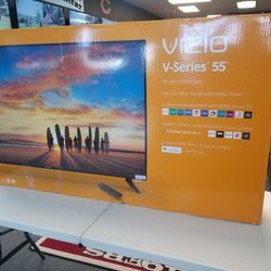 VIZIO 55 INCH UHD TV'S IN STOCK BLUETOOTH VOICE SEARCH AIR PLAY W/WARRANTY - PAYMENT OPTIONS