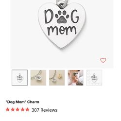 BrandNew James Avery Dog Mom Charm 