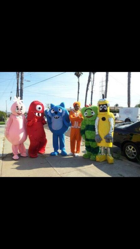 Yo gabba gabba costumes
