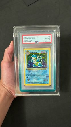 1999 Blastoise Base Set 1st Edition #2 PSA 8 NEW CERT