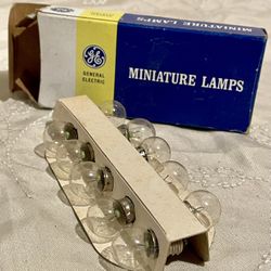 GE MINIATURE LAMPS (MCG 410U) BOX OF 10