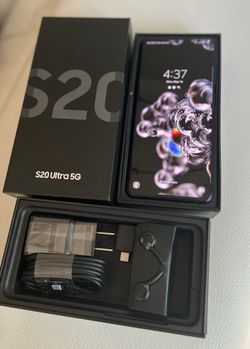 Samsung Galaxy S20 ultra 5G Unlock 128gb