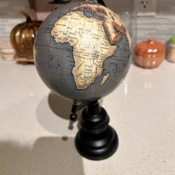 World Globe Decor 