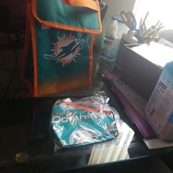 Miami Dolphins Lunch Bag/mask