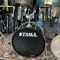 Tama Five  piece RockStar drum set. Read description below.