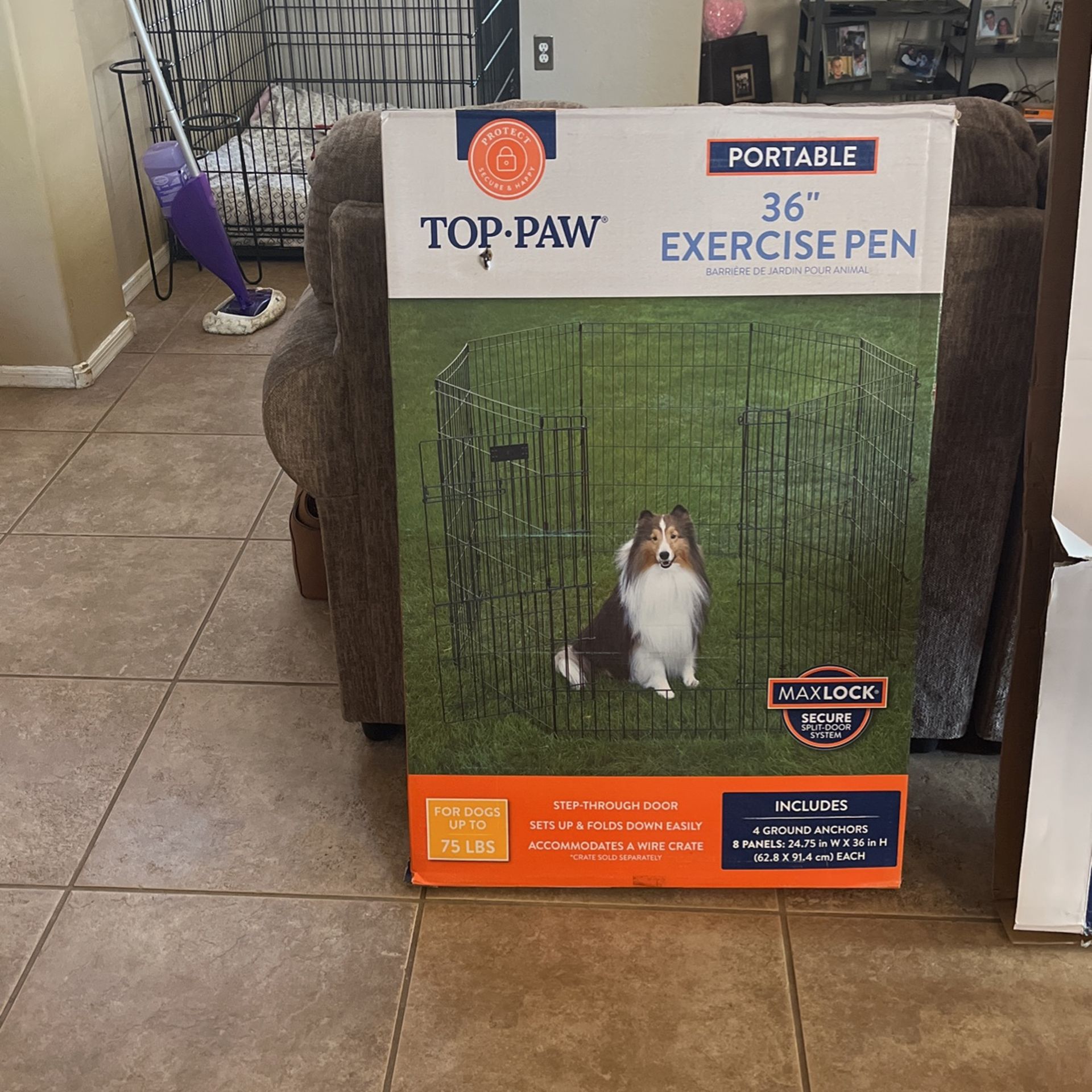 Top Paw 36 inch exercise pen