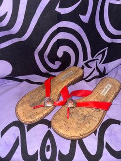 Brighton Orla Sandals Red