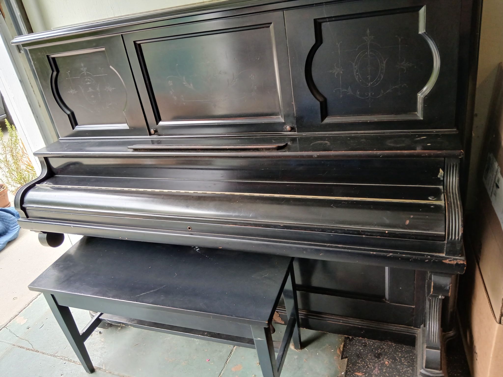 Mason & Hamlin Victorian Piano