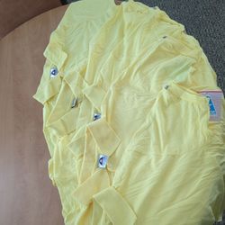 Polos Amarillas Size L Adultos