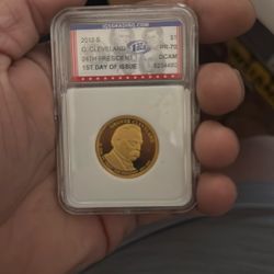 US Presidential Proof Dollar Coin 