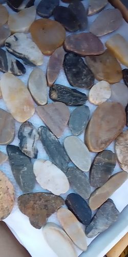 Mosaic coble stone sheets / boxes