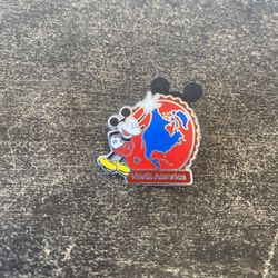 Disney '2012 Hidden Mickey Continent Stamps Collection North America Pin