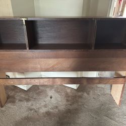 Full Size Headboard & Matching Cabinet