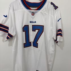 Josh Allen Brand New Stitched White Jersey Adult M