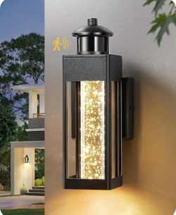 EDISHINE Motion Sensor Dusk to Dawn Outdoor Wall Lights. К 143