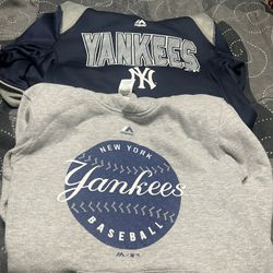 Boys Yankee Hooded Sweatshirts $25 Or Best Offer 