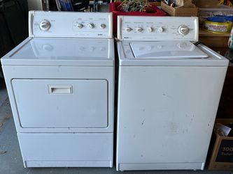 Kenmore washer and dryer