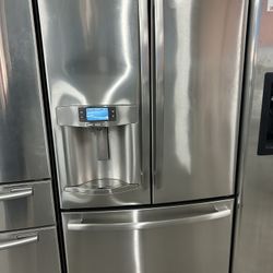 Stainless Counter Depth French Door Refrigerator 