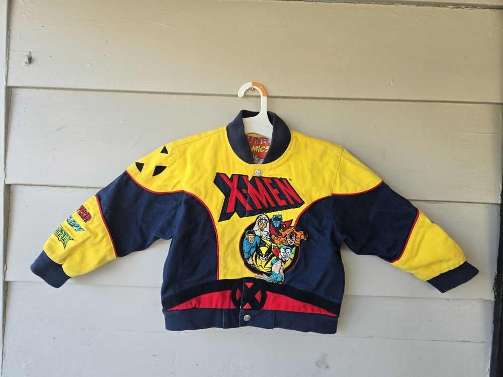 MARVEL COMICS MARVEL X-MEN BOYS JACKET SIZE 4T