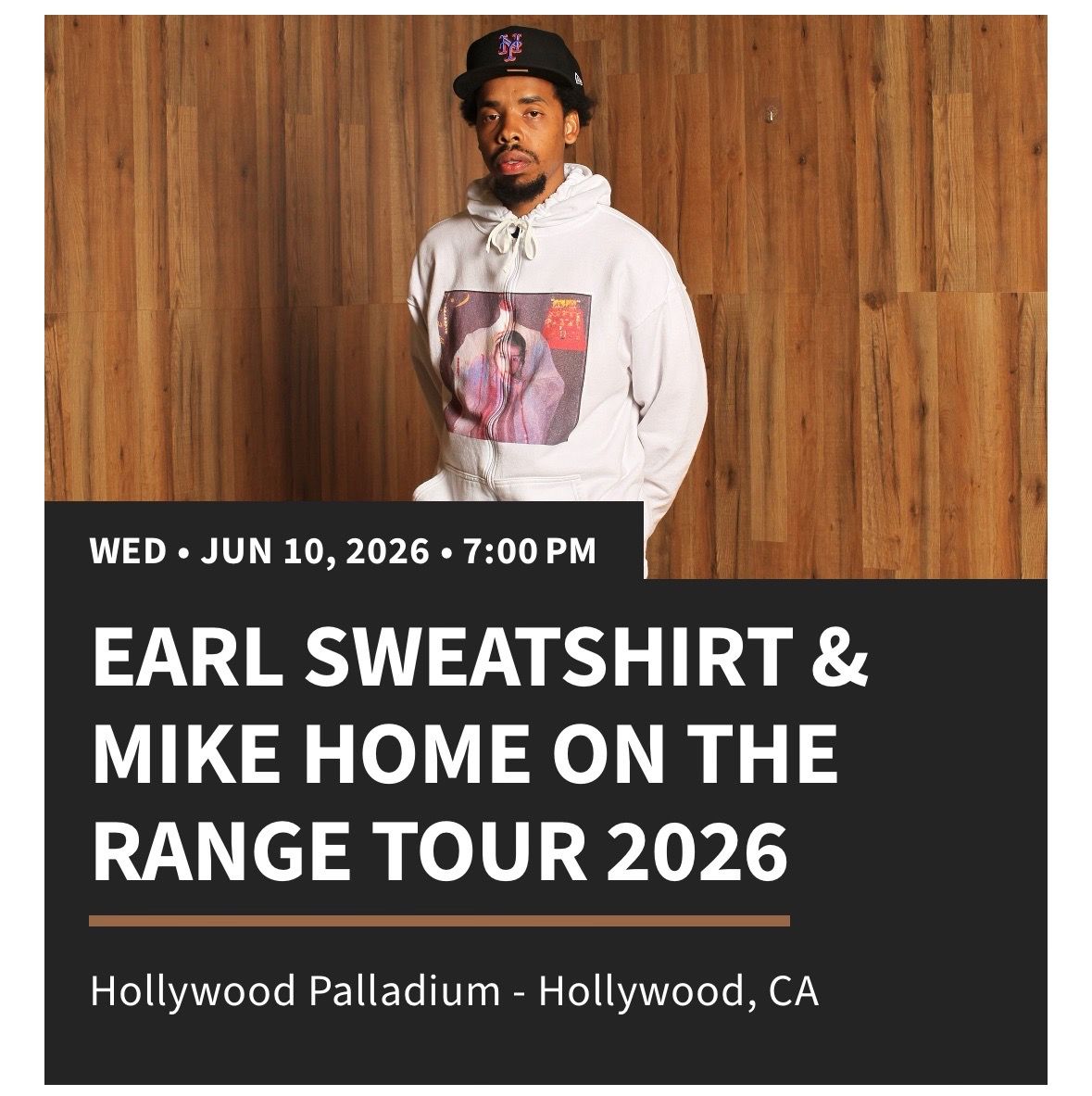 Earl Sweatshirt LA 6/10